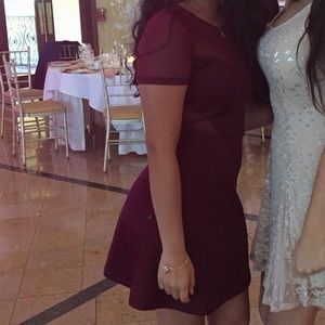 ✨SALE✨ H&M Cutout Mesh Panel Dress